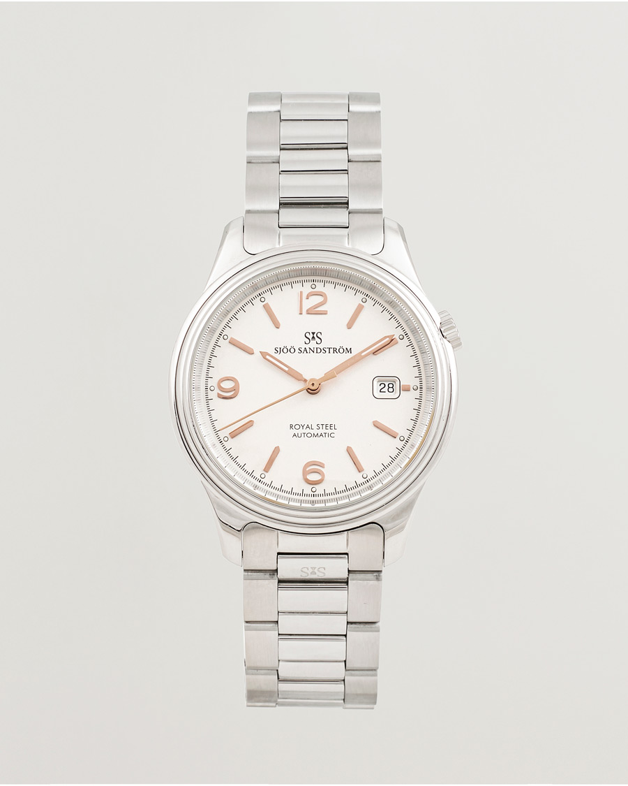 Herr | Sjöö Sandström Pre-Owned Royal Steel Classic 41mm | Sjöö Sandström Pre-Owned | Royal Steel Classic 41mm