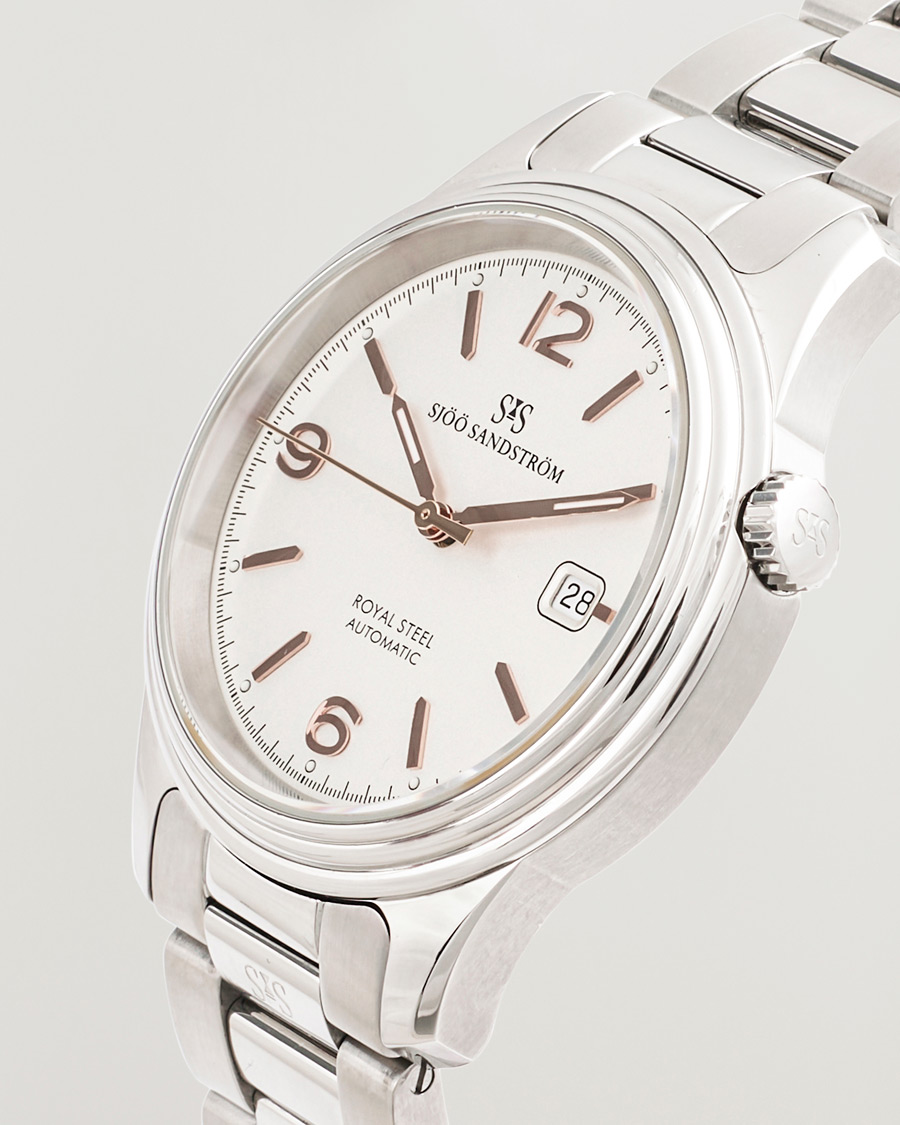 Herr | Sjöö Sandström Pre-Owned Royal Steel Classic 41mm | Sjöö Sandström Pre-Owned | Royal Steel Classic 41mm