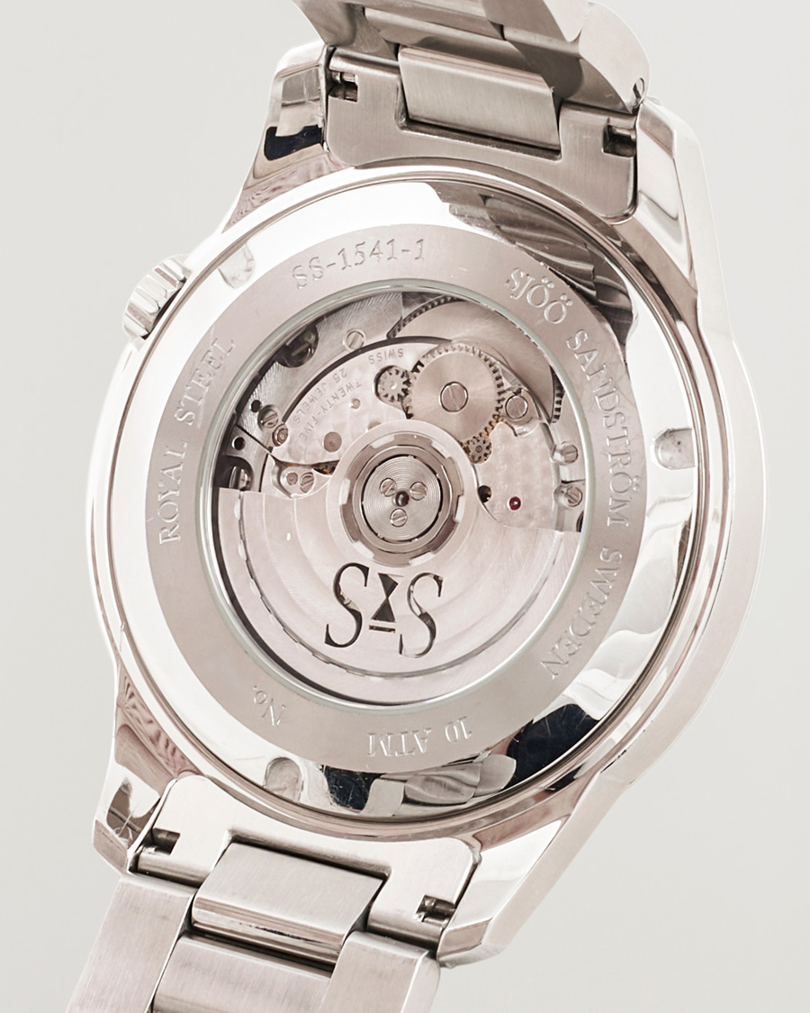 Herr | Sjöö Sandström Pre-Owned Royal Steel Classic 41mm | Sjöö Sandström Pre-Owned | Royal Steel Classic 41mm
