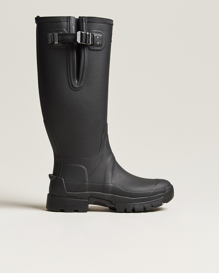 Herr | Galoscher & Gummistövlar | Hunter Boots | Hunter Balmoral Side Adjustable Neo Boot Black