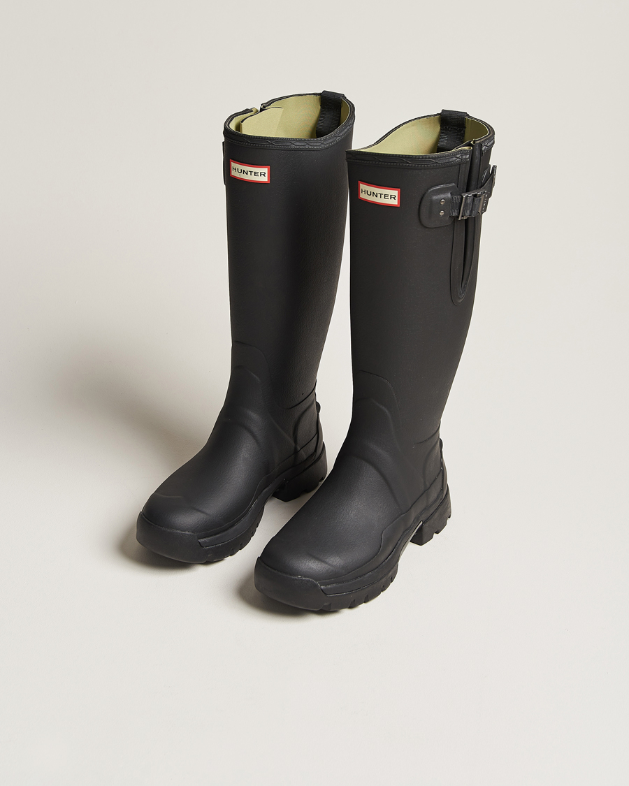 Herr |  | Hunter Boots | Balmoral Side Adjustable Neo Boot Black