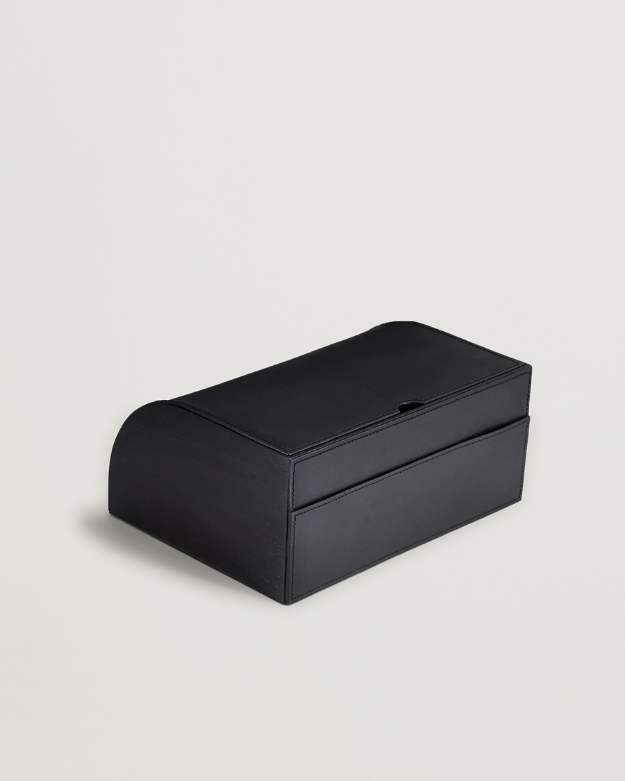 Herr | Till hemmet | Ralph Lauren Home | Brennan Leather Writers Box Saddle Black