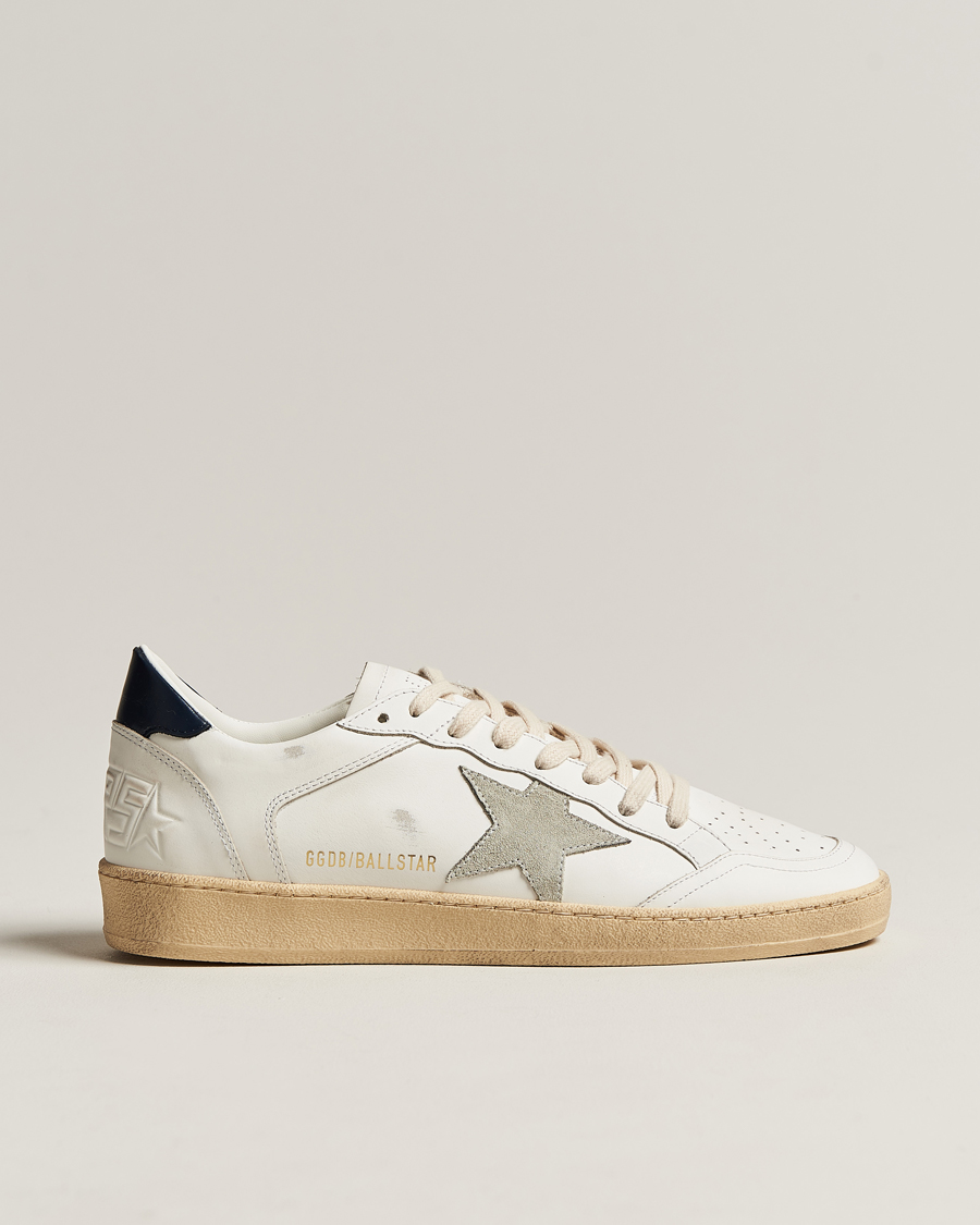 Herr | Golden Goose Deluxe Brand Ball Star Sneakers White/Ice | Golden Goose | Deluxe Brand Ball Star Sneakers White/Ice