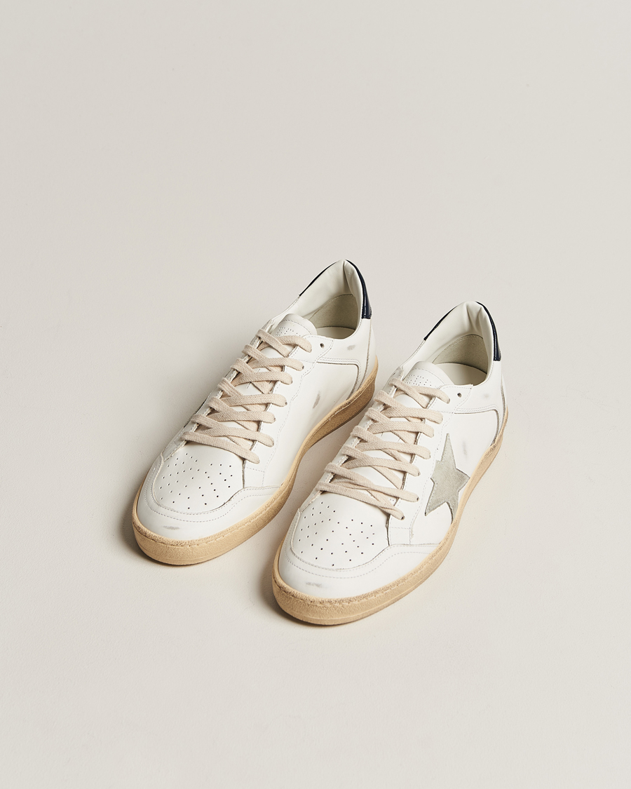 Herr | Golden Goose Deluxe Brand Ball Star Sneakers White/Ice | Golden Goose | Deluxe Brand Ball Star Sneakers White/Ice