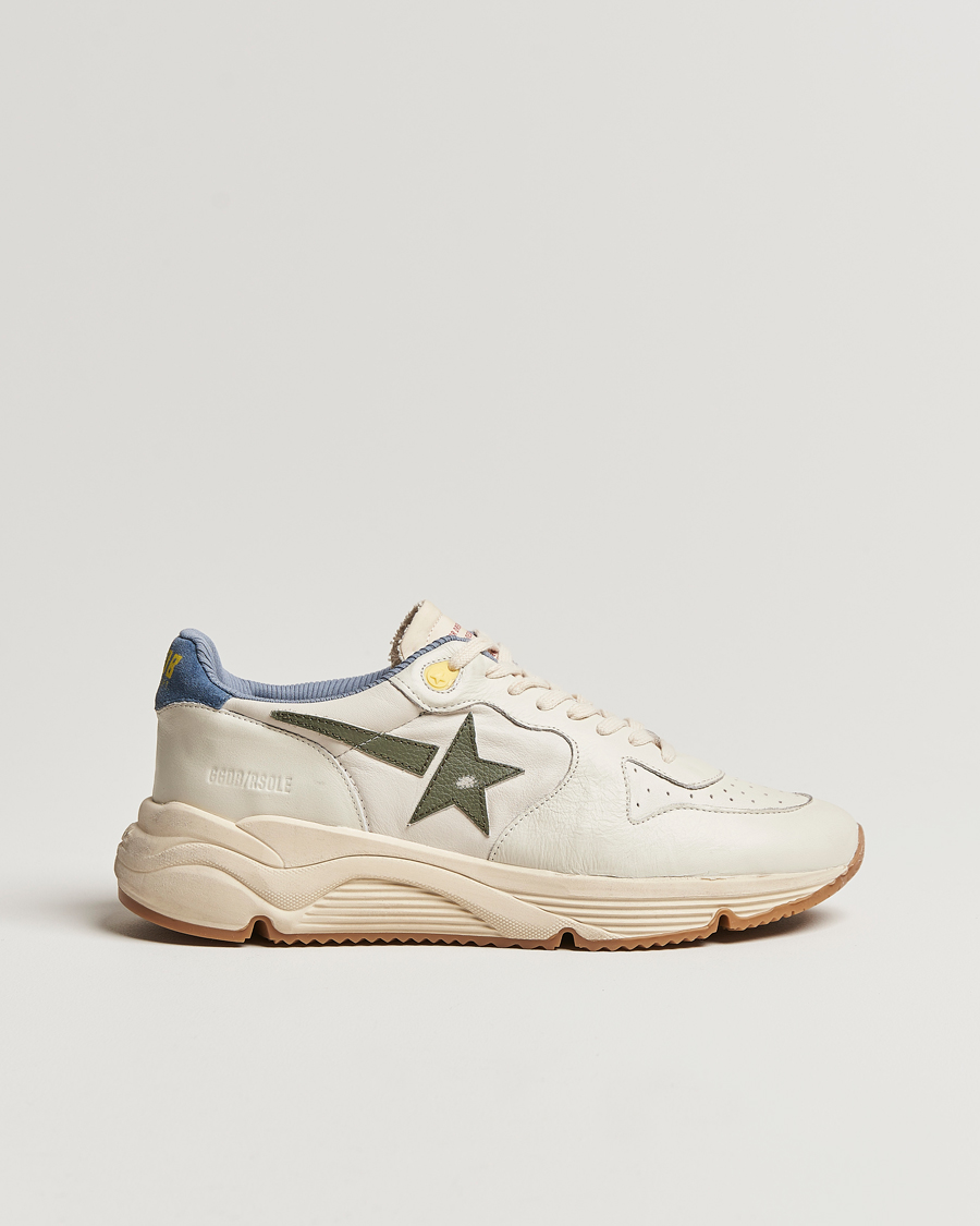 Herr | Golden Goose Deluxe Brand Running Dad Sneakers White/Green | Golden Goose | Deluxe Brand Running Dad Sneakers White/Green