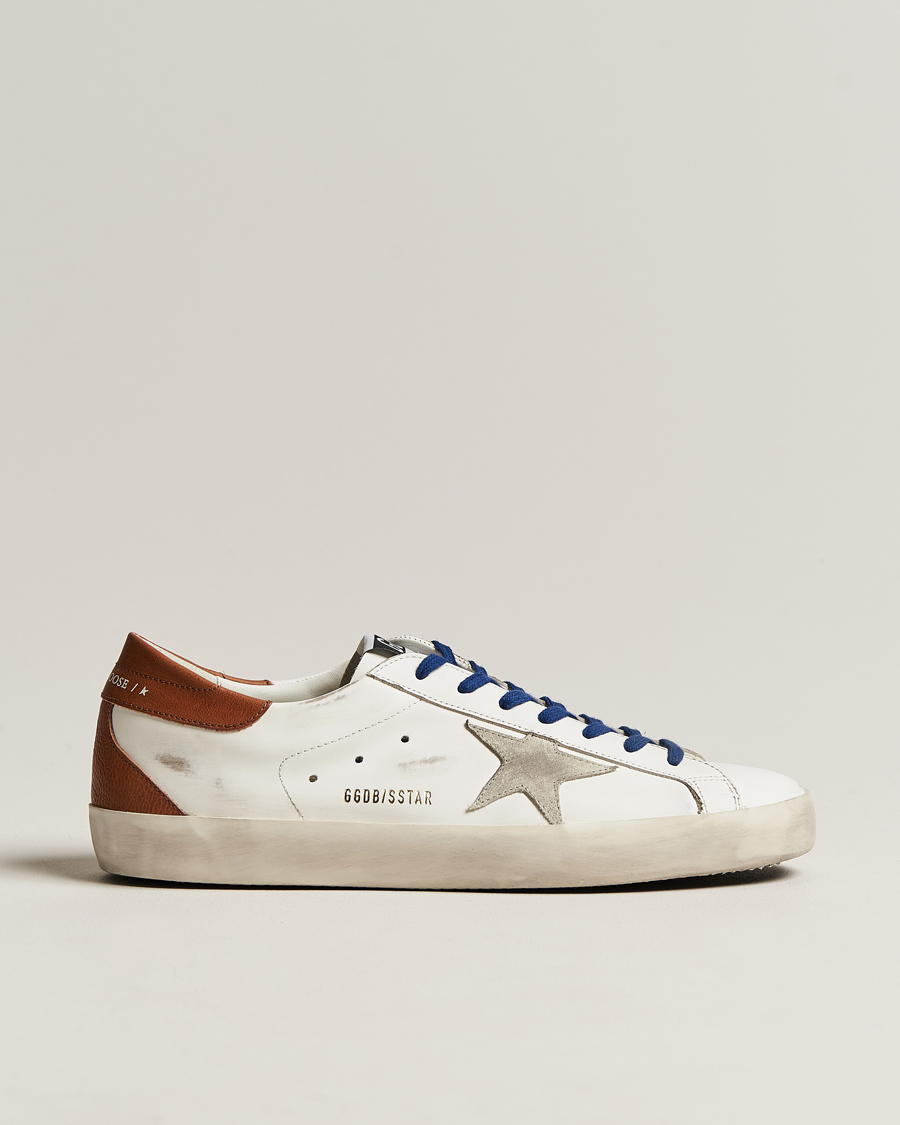 Herr | Golden Goose Deluxe Brand Super-Star Sneakers White/Ice | Golden Goose | Deluxe Brand Super-Star Sneakers White/Ice