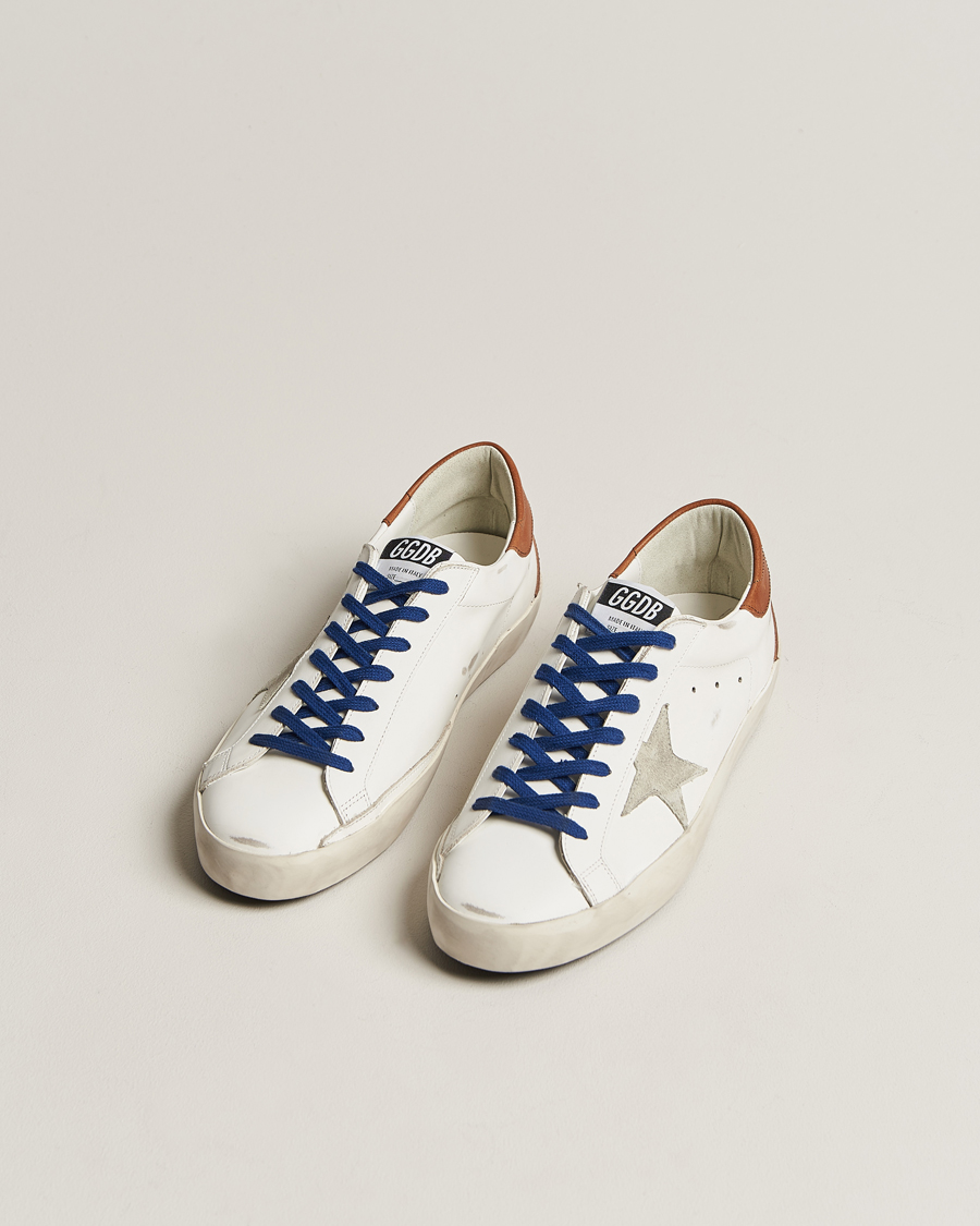 Herr | Golden Goose Deluxe Brand Super-Star Sneakers White/Ice | Golden Goose | Deluxe Brand Super-Star Sneakers White/Ice