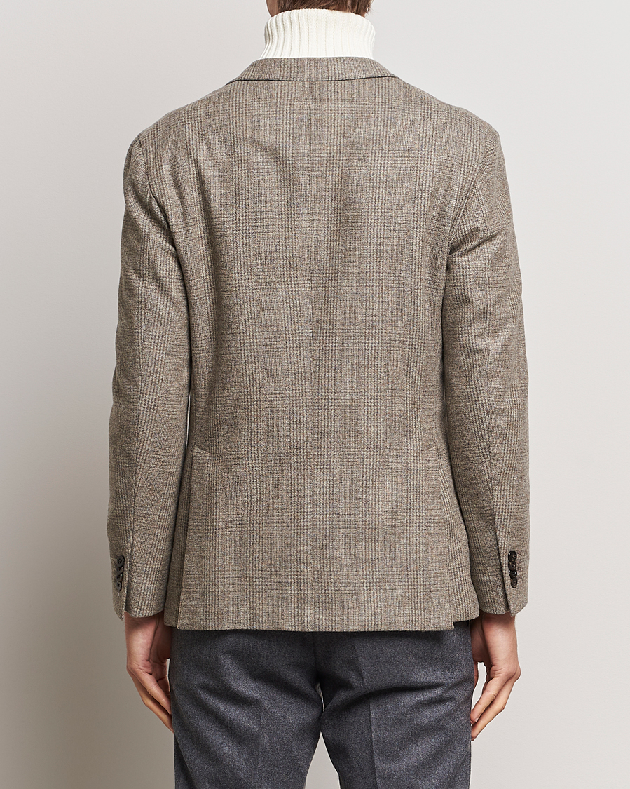 Herr | Kavajer | Boglioli | K Jacket Prince Of Wales Check Blazer Light Beige