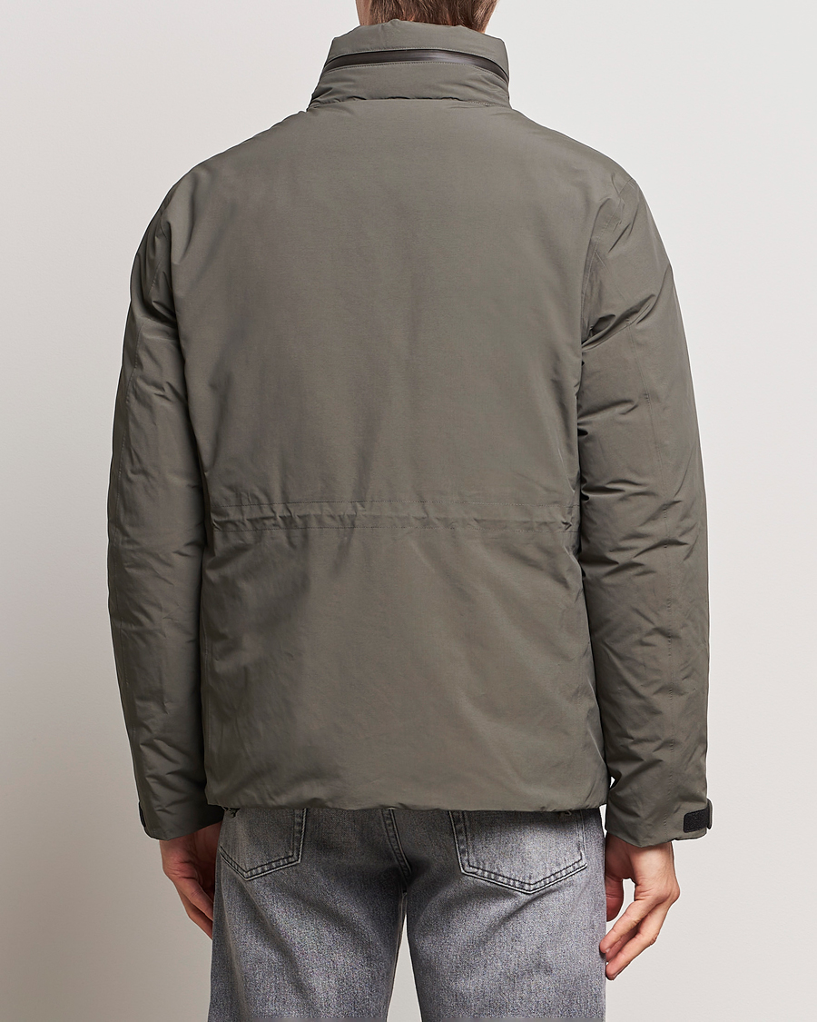 Herr | Jackor | C.P. Company | Micro M Re-Cycled Padded Field Jacket Olive