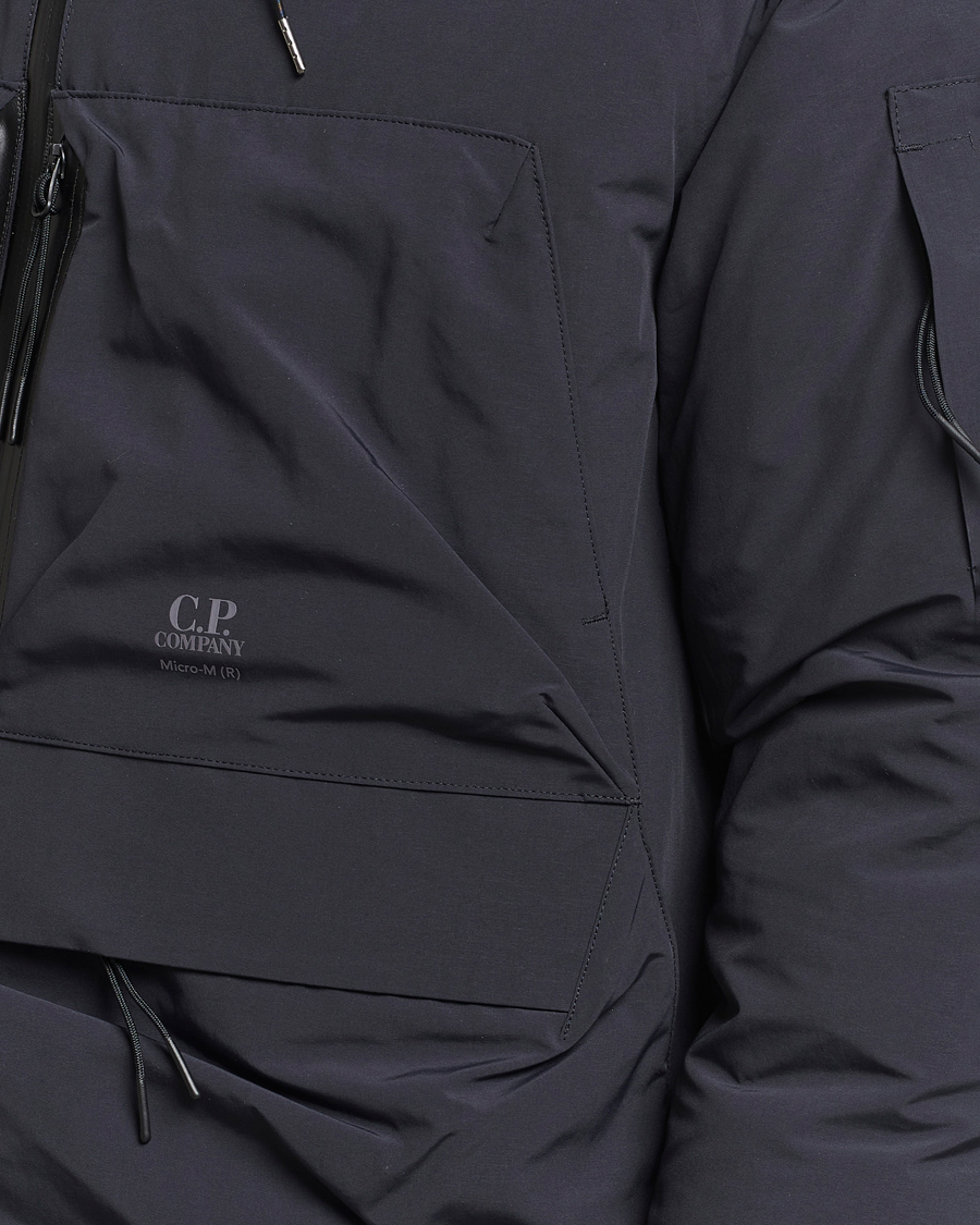 Herr | Jackor | C.P. Company | Micro M Re-Cycled Hood Jacket Black