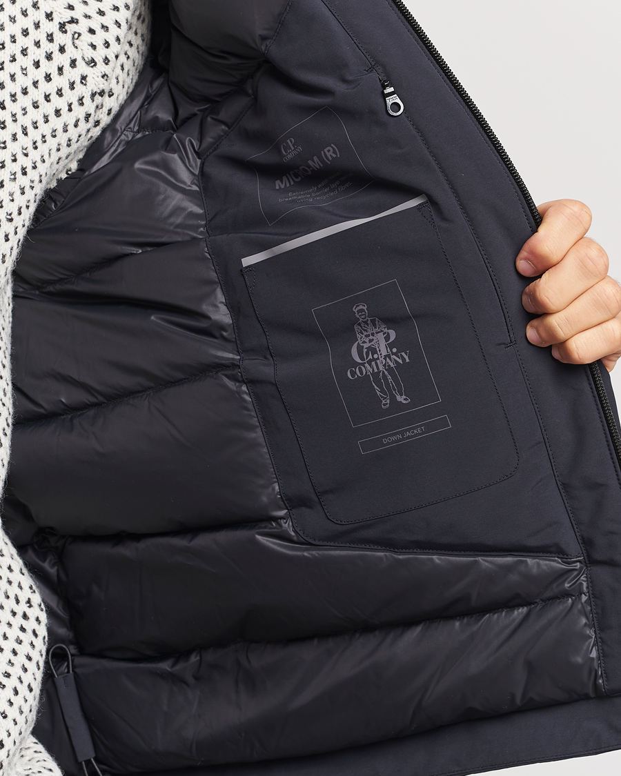 Herr | Jackor | C.P. Company | Micro M Re-Cycled Hood Jacket Black
