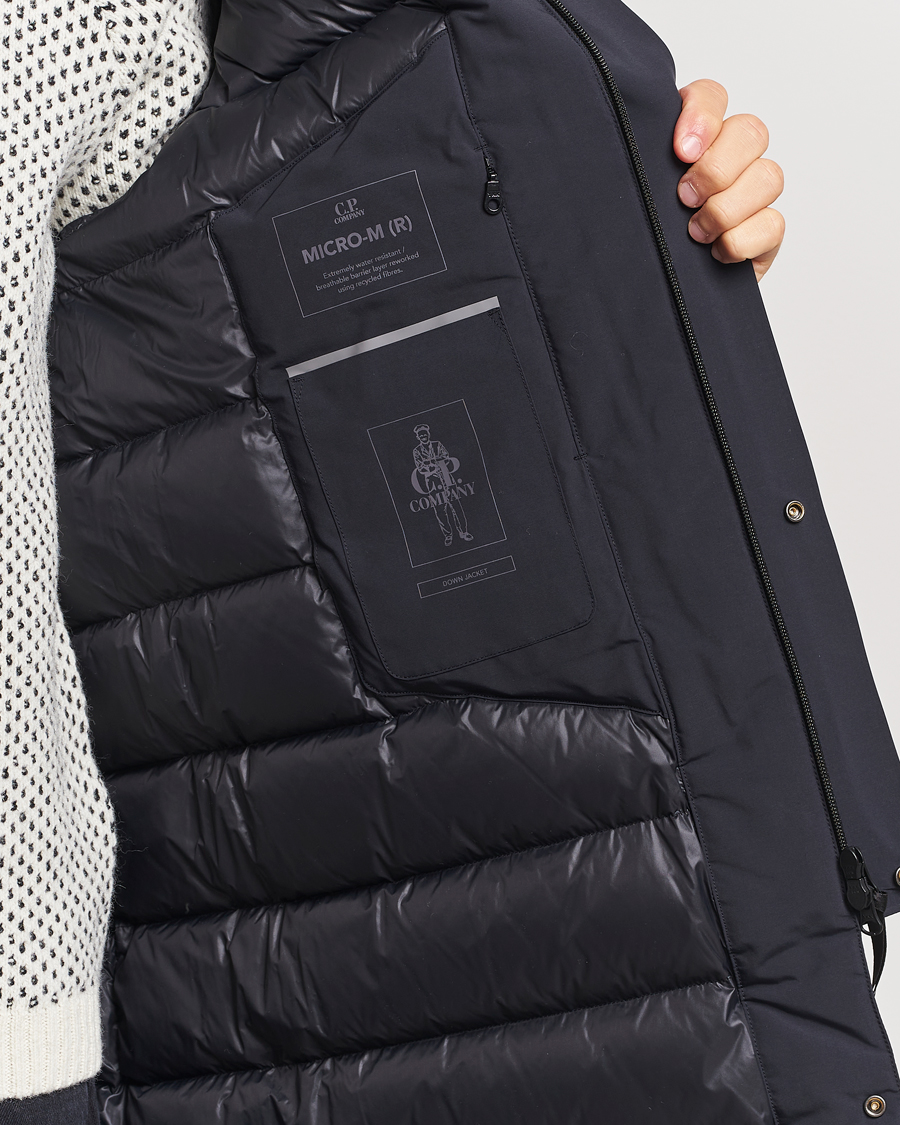 Herr | Jackor | C.P. Company | Micro M Re-Cycled Parka Black