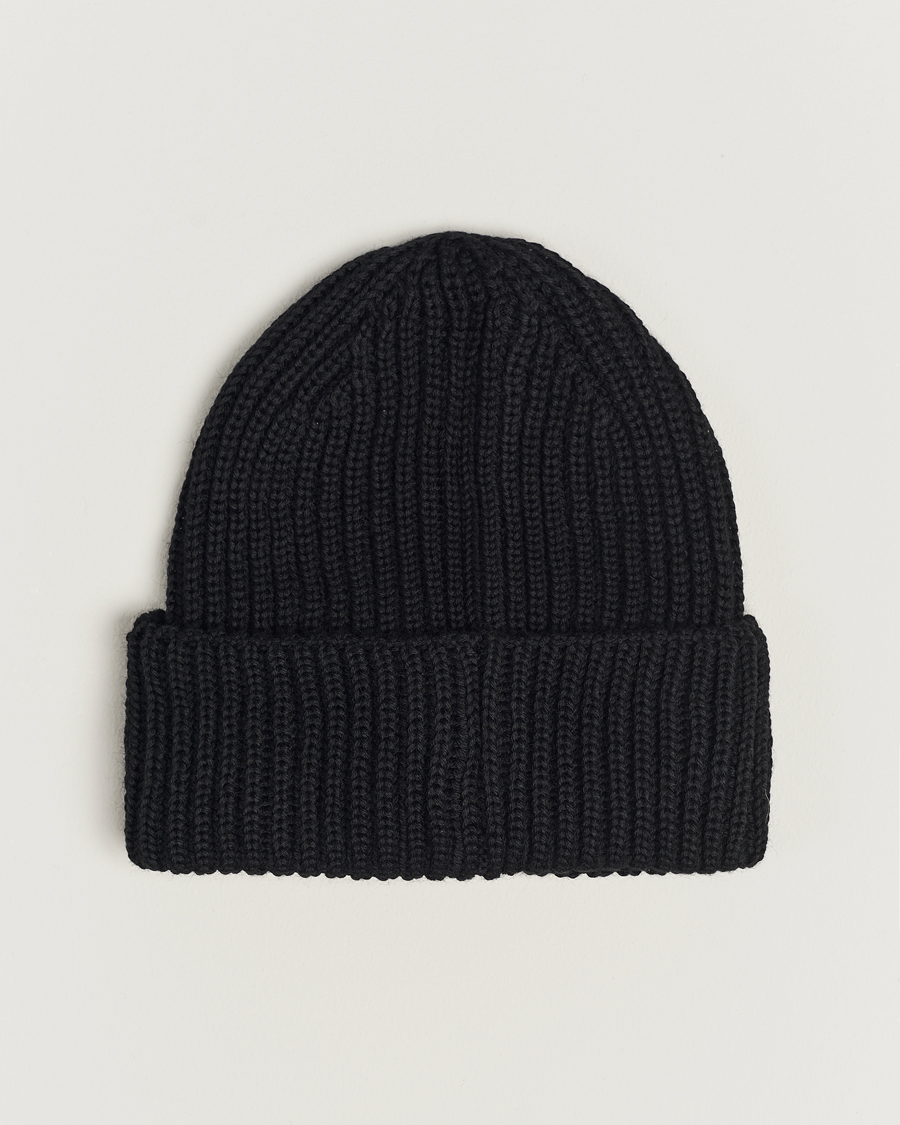 Herr | C.P. Company Knitted Merino Goggle Beanie Black | C.P. Company | Knitted Merino Goggle Beanie Black