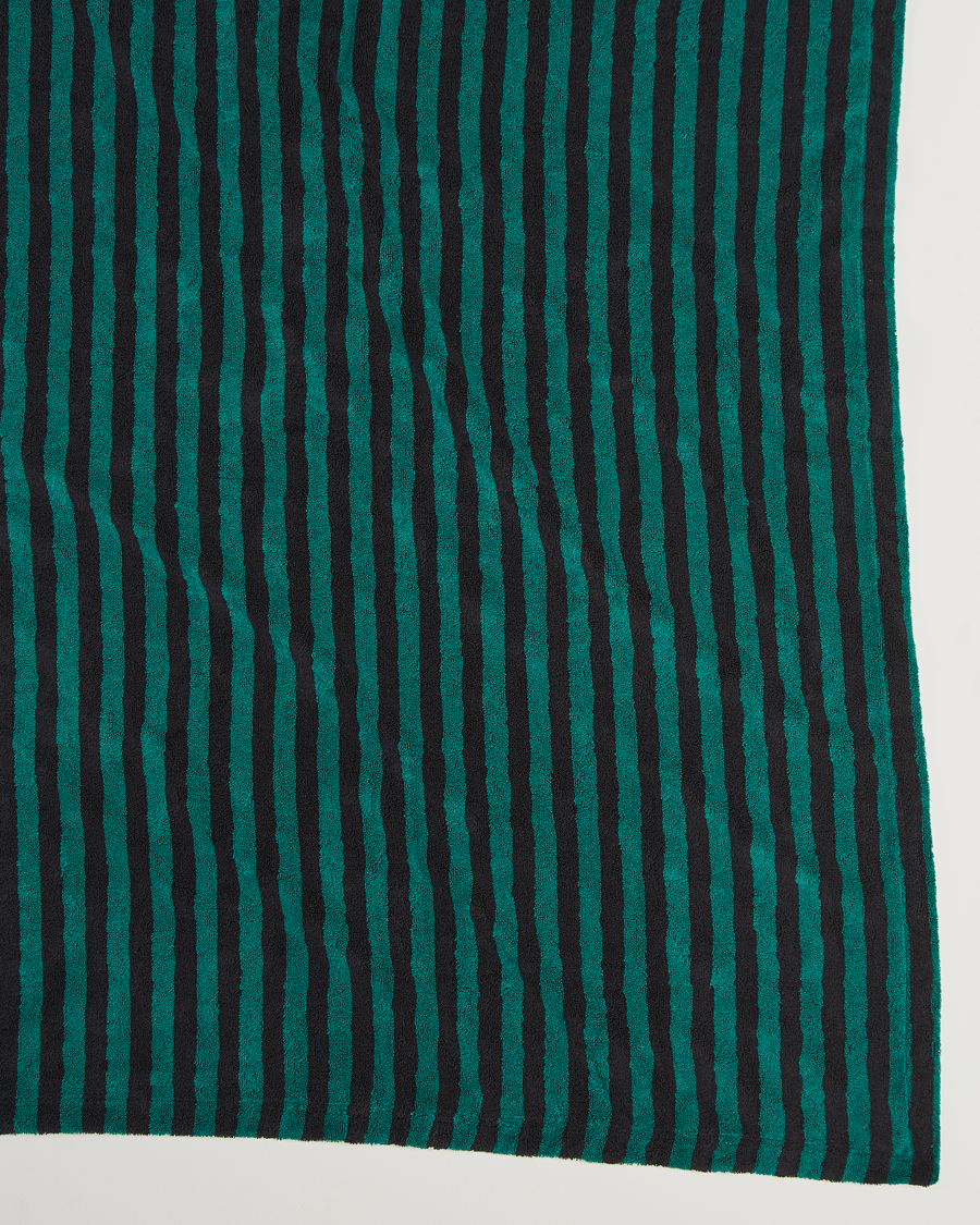 Herr |  | Tekla | Organic Terry Beach Towel Ivy Stripes