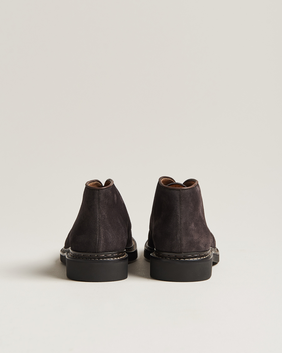 Herr | Heschung Genet Suede Chukka Boot Dark Brown | Heschung | Genet Suede Chukka Boot Dark Brown