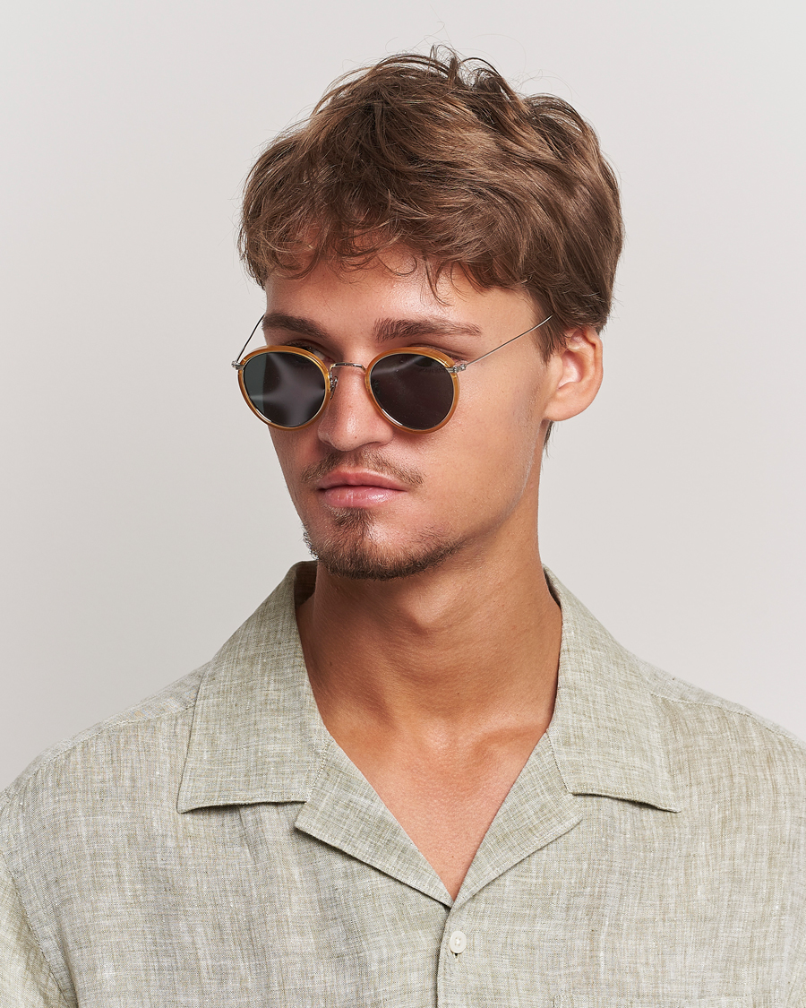 Herr | Solglasögon | EYEVAN 7285 | 717E Sunglasses Silver Honey