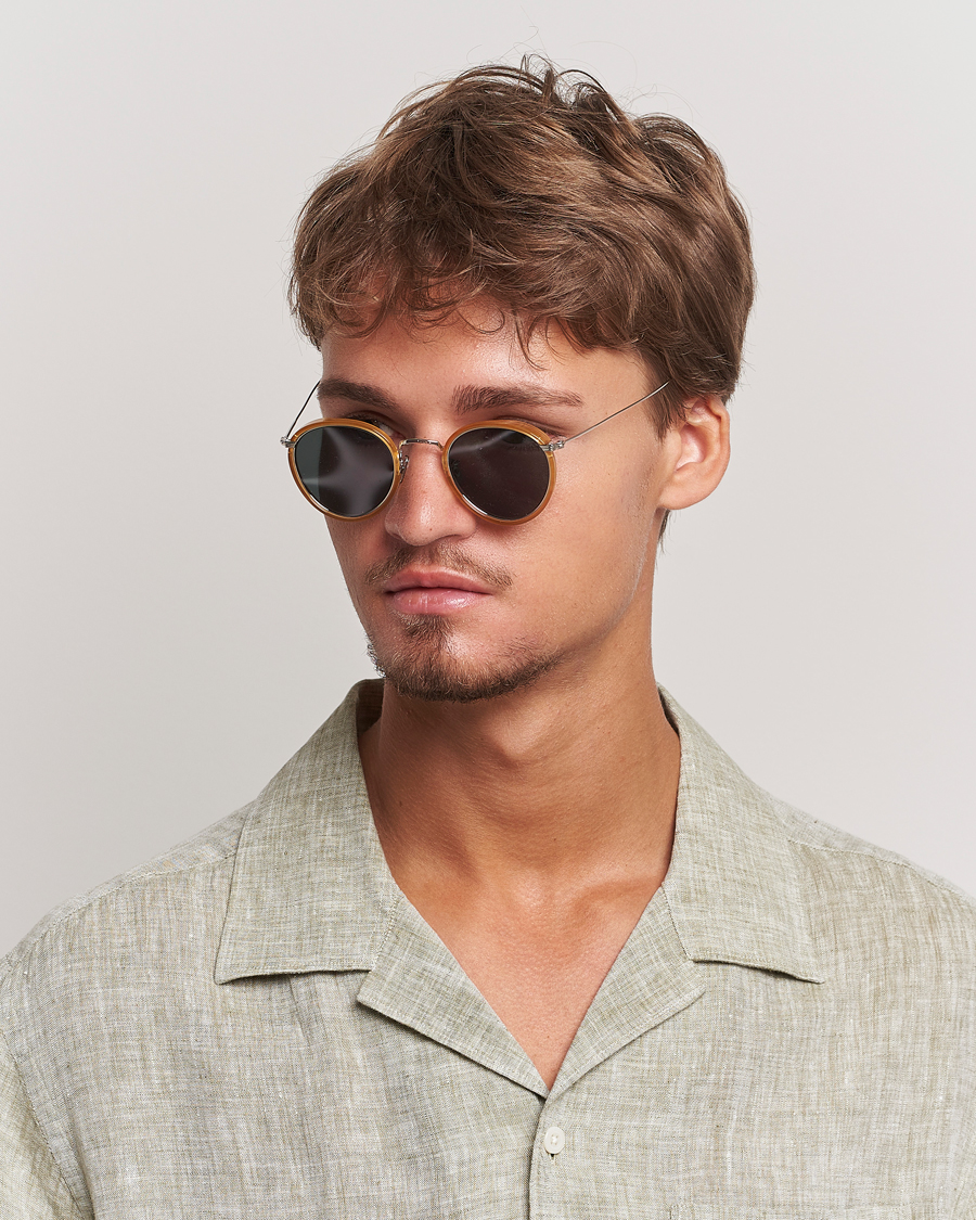 Herr | Japanese Department | EYEVAN 7285 | 717E Sunglasses Silver Honey