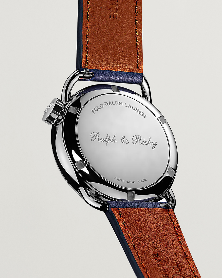 Herr | Polo Ralph Lauren 38mm Automatic Ralph & Ricky White Dial | Polo Ralph Lauren | 38mm Automatic Ralph & Ricky White Dial