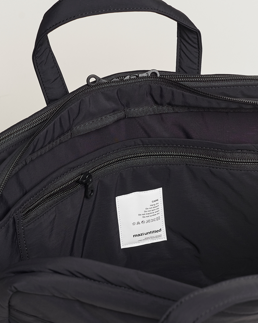 Herr | Väskor | mazi untitled | AM Bag 02 Nylon Briefcase Black
