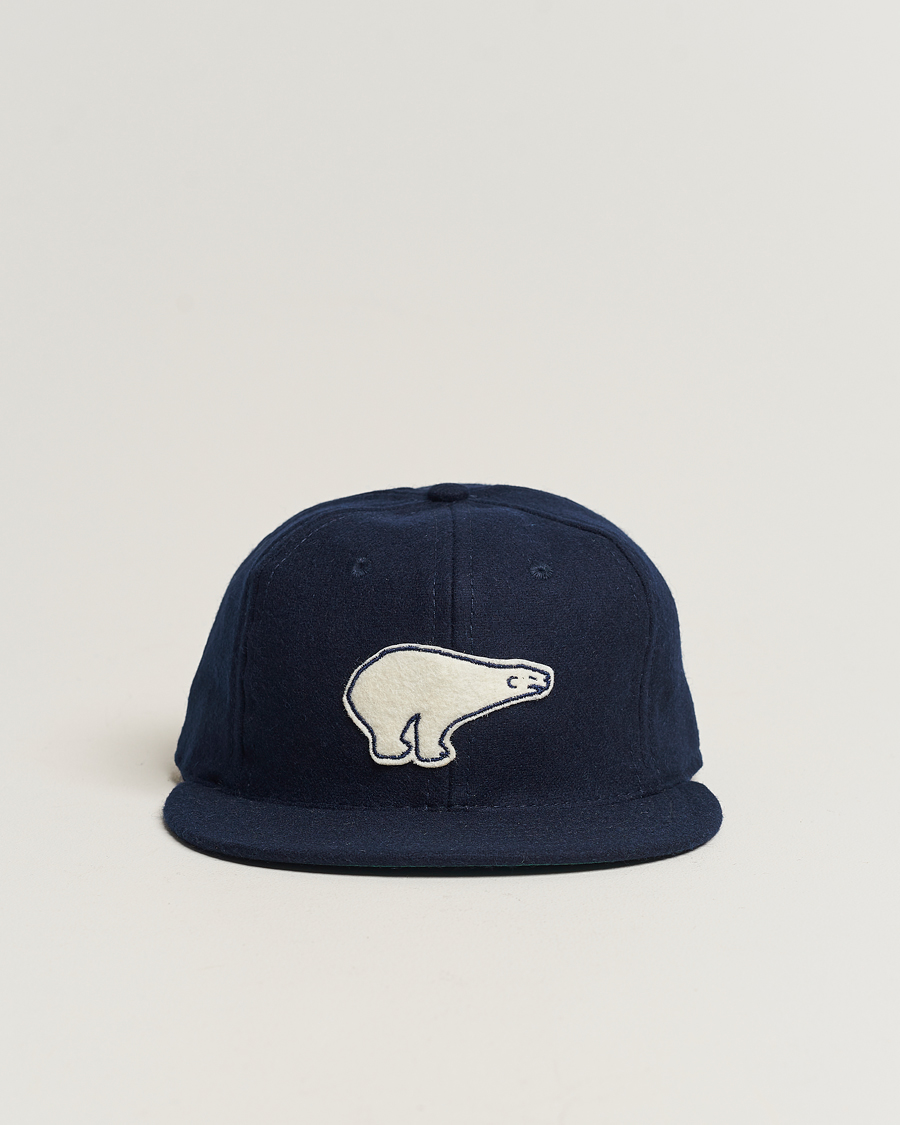Herr | Ebbets Field Flannels Made in USA Cervezeria Polar 1950 Vintage Ballcap Navy | Ebbets Field Flannels | Made in USA Cervezeria Polar 1950 Vintage Ballcap Navy