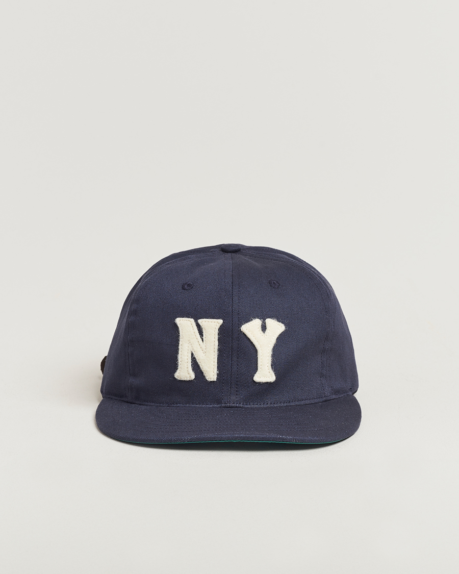 Herr | Ebbets Field Flannels Made in USA New York Yankees 1936 Vintage Ballcap Navy | Ebbets Field Flannels | Made in USA New York Yankees 1936 Vintage Ballcap Navy