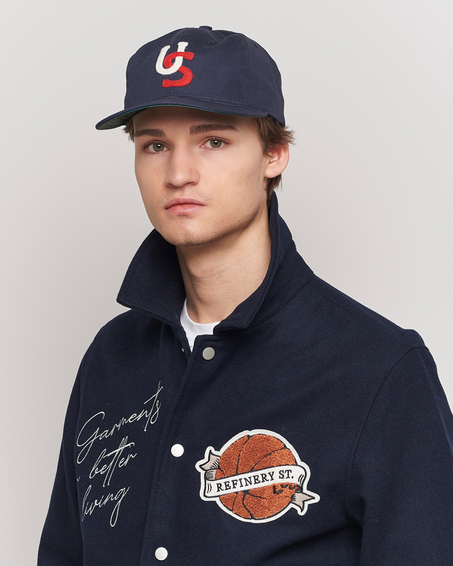 Herr | Ebbets Field Flannels | Ebbets Field Flannels | Made in USA Allstars 1957 Navy