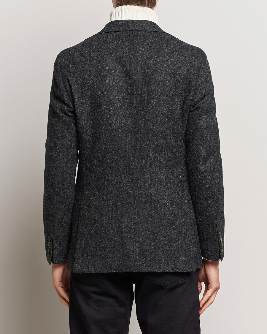 Herr | Kavajer | Walker Slater | Edward Wool Donegal Blazer Charcoal