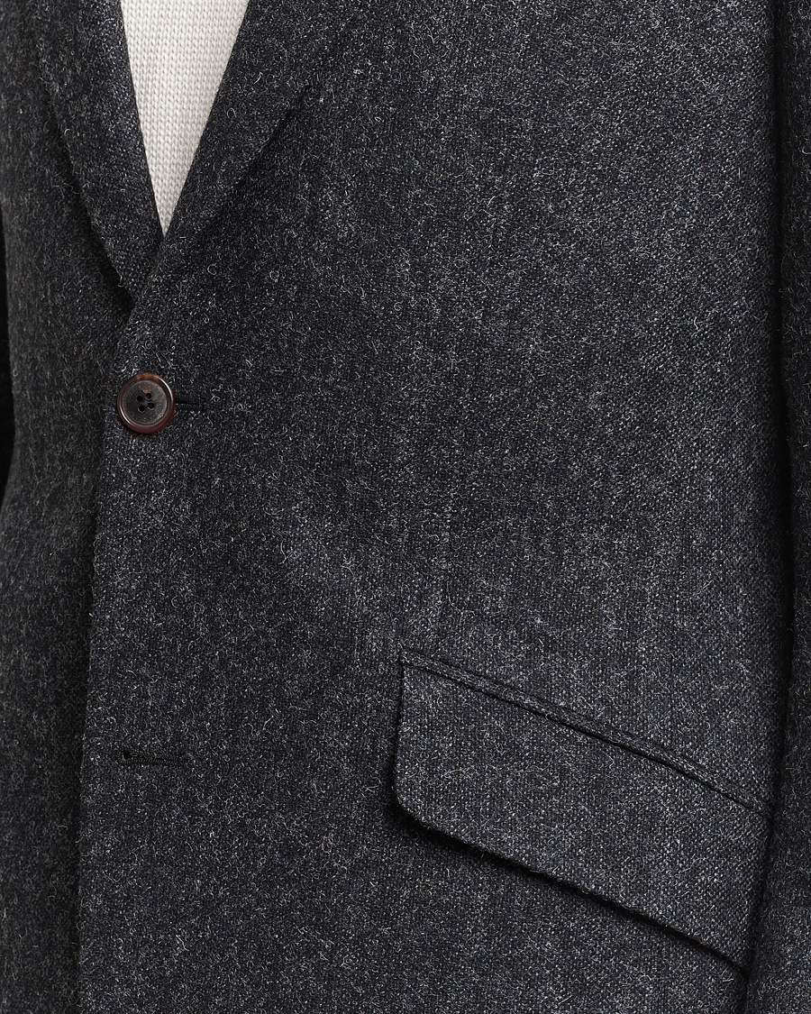 Herr | Kavajer | Walker Slater | Edward Wool Donegal Blazer Charcoal