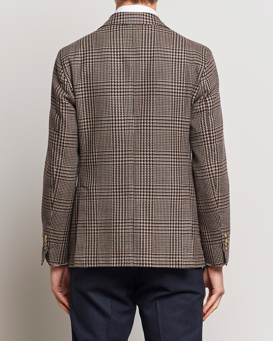 Herr | Kavajer | L.B.M. 1911 | Jack Regular Checked Wool Blazer Brown