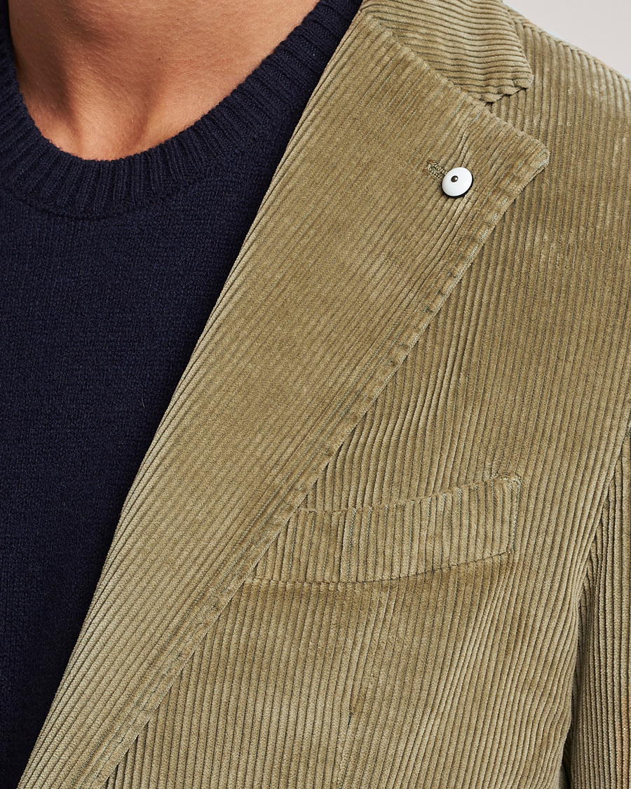 Herr | Kavajer | L.B.M. 1911 | Jack Corduroy Blazer Olive