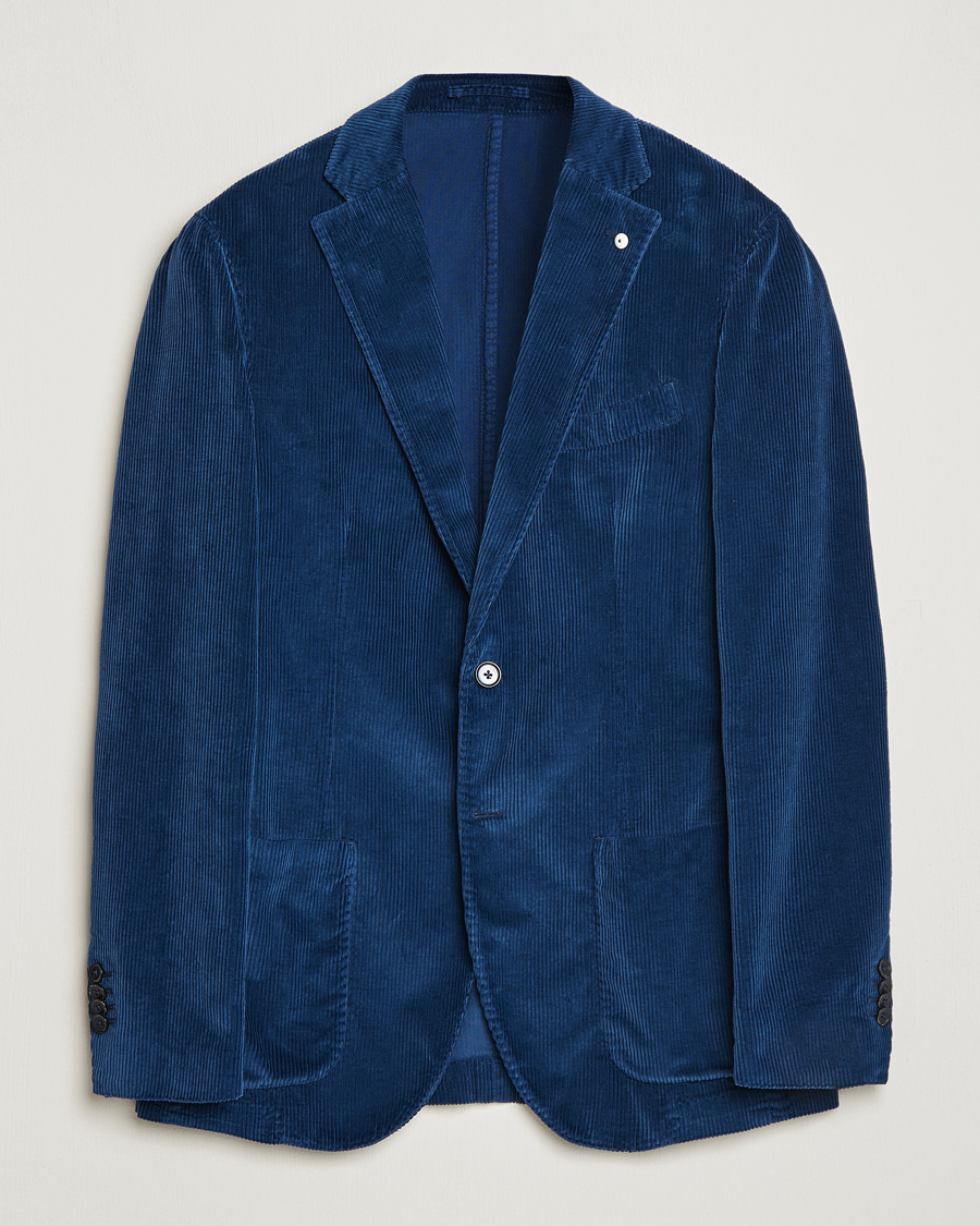 Herr | Kavajer | L.B.M. 1911 | Jack Corduroy Blazer Navy