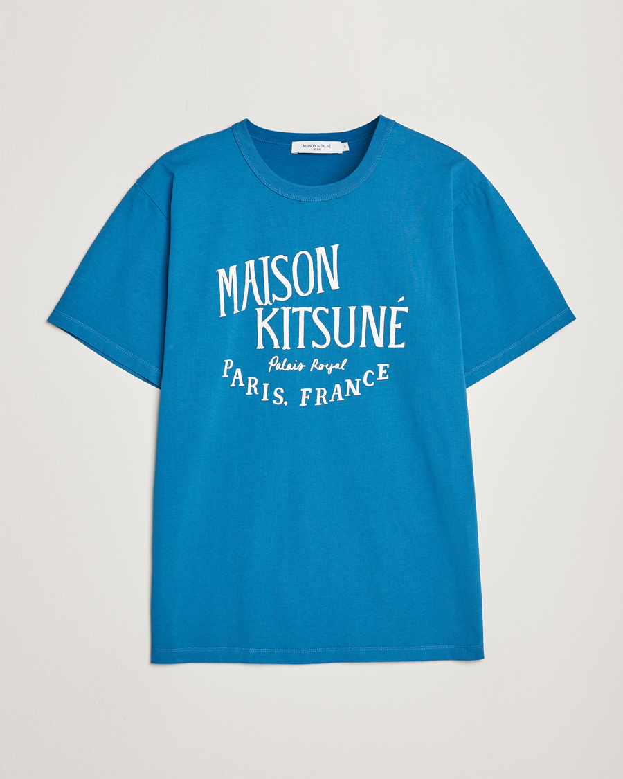 Herr | T-Shirts | Maison Kitsuné | Palais Royal Classic T-Shirt Sapphire Blue