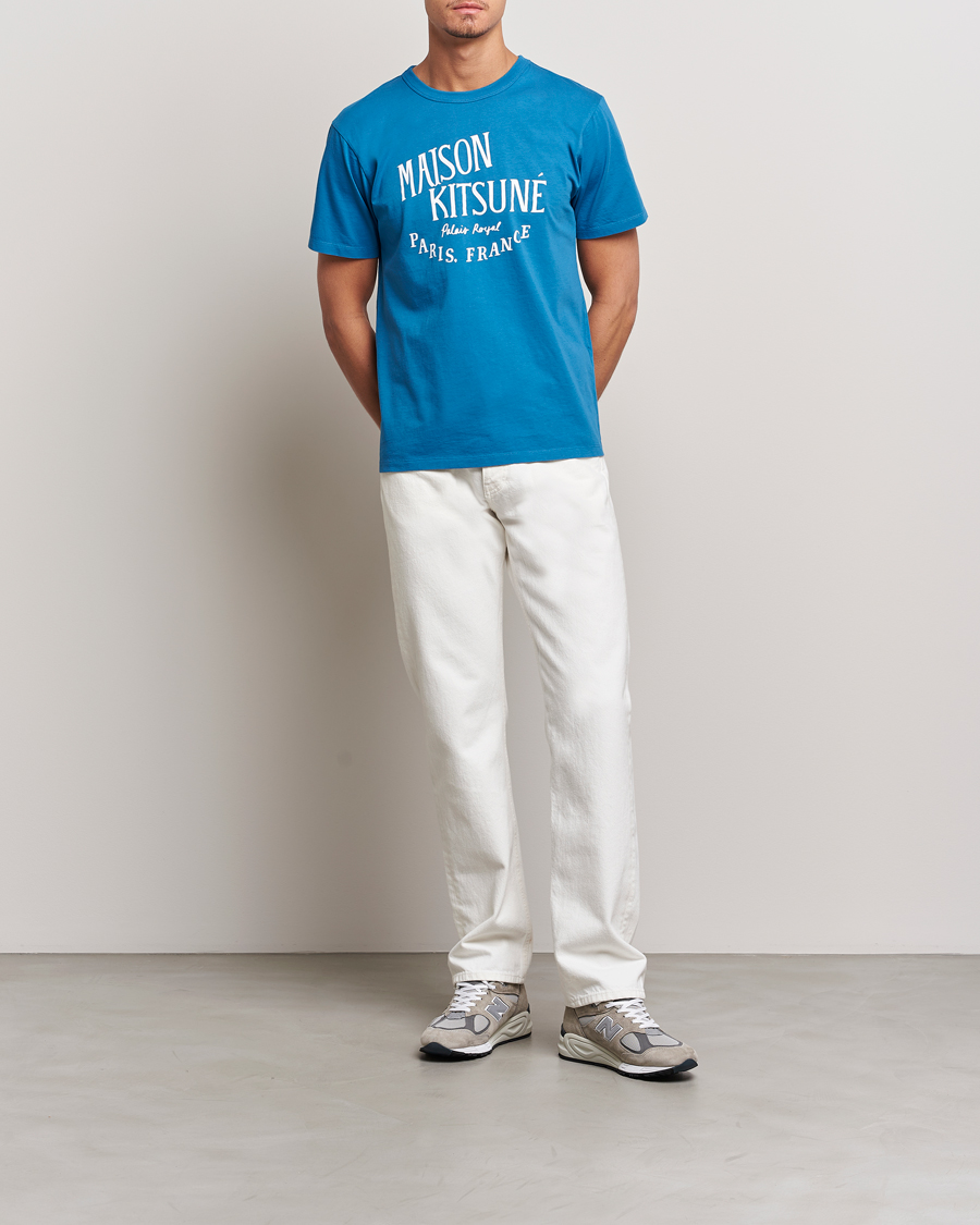 Herr | T-Shirts | Maison Kitsuné | Palais Royal Classic T-Shirt Sapphire Blue