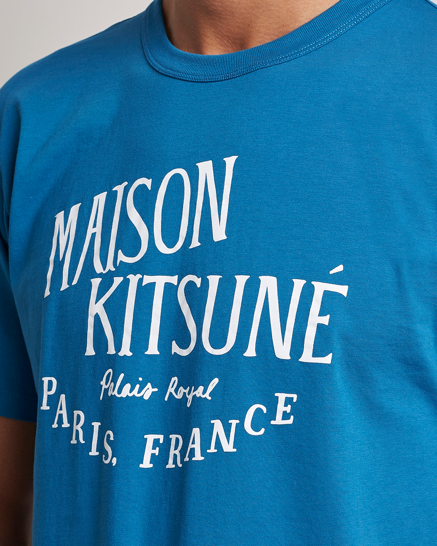 Herr | T-Shirts | Maison Kitsuné | Palais Royal Classic T-Shirt Sapphire Blue