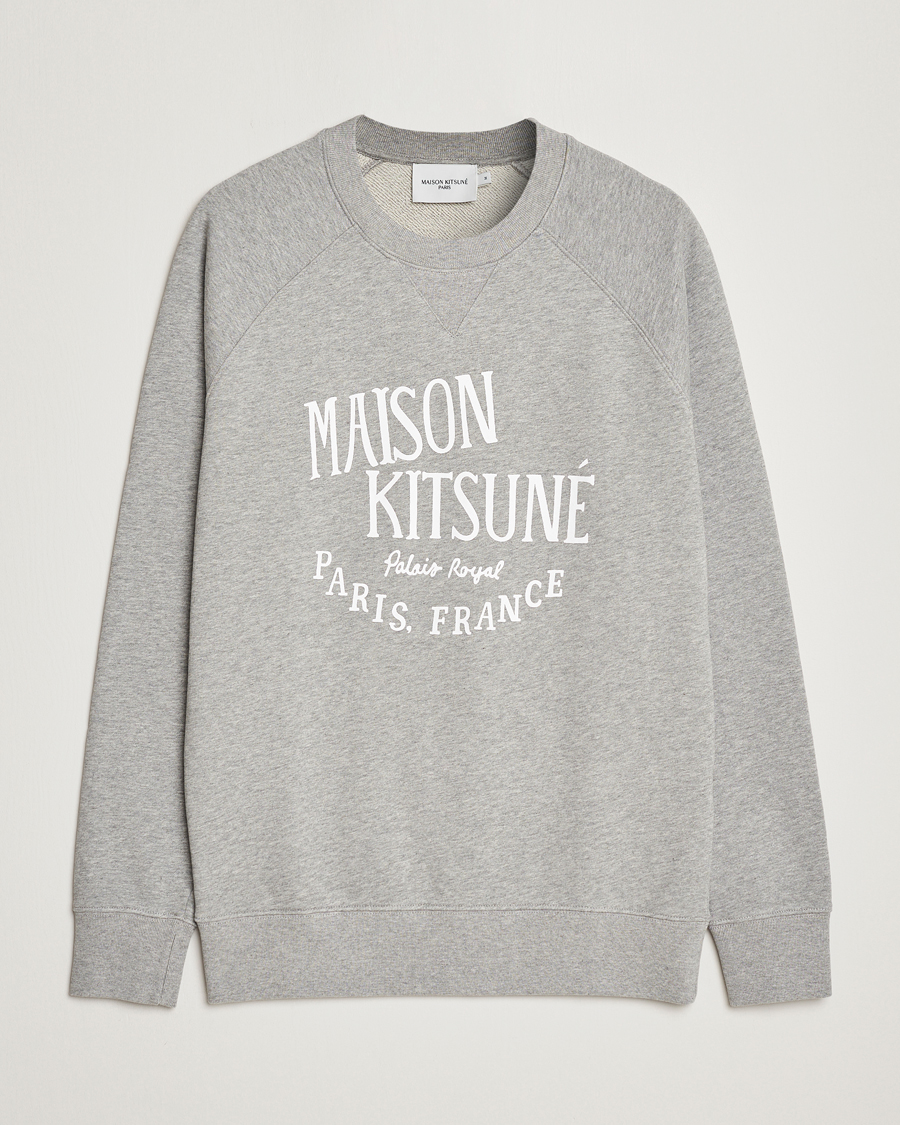 Herr | Tröjor | Maison Kitsuné | Palais Royal Classic Sweatshirt Grey Melange