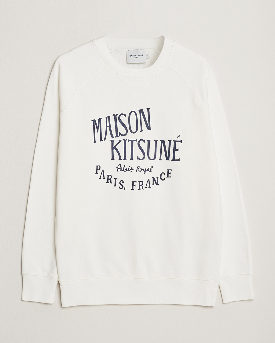 Herr | Tröjor | Maison Kitsuné | Palais Royal Classic Sweatshirt Ecru