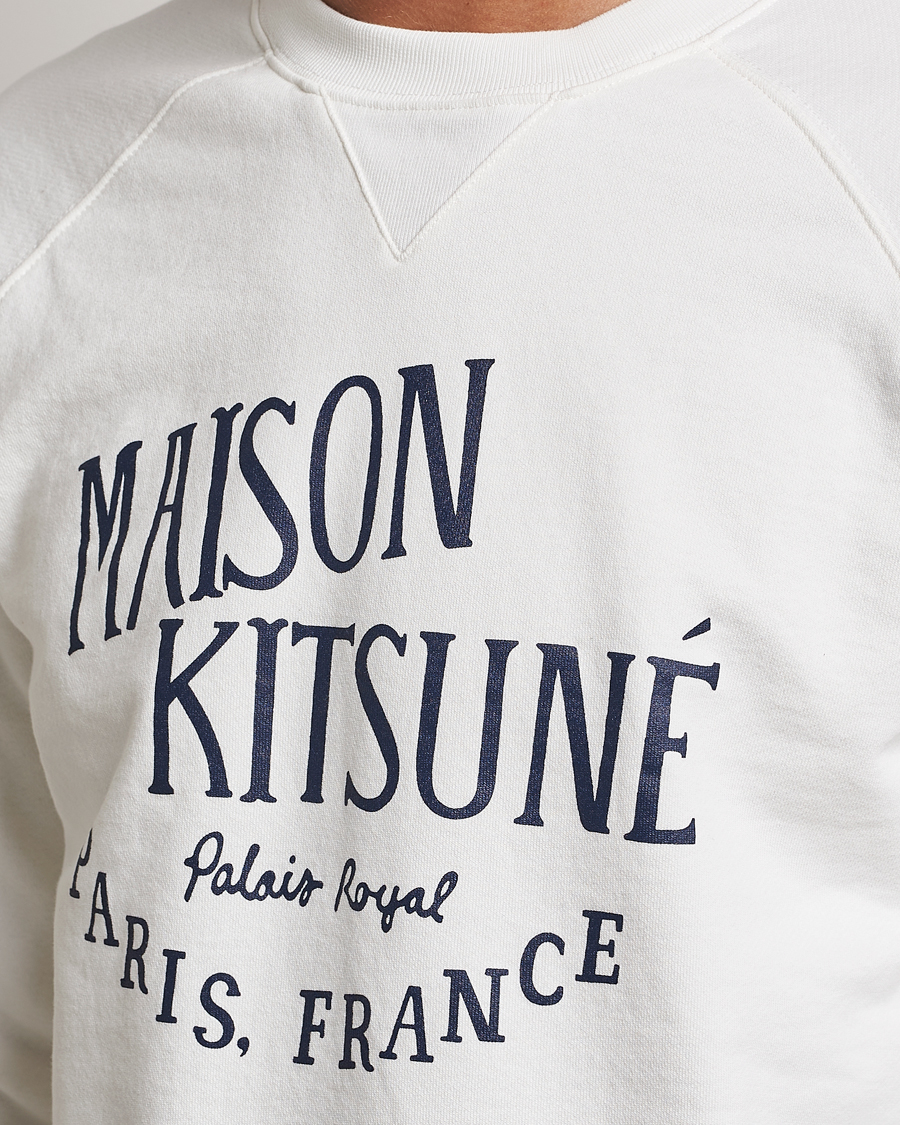 Herr | Tröjor | Maison Kitsuné | Palais Royal Classic Sweatshirt Ecru