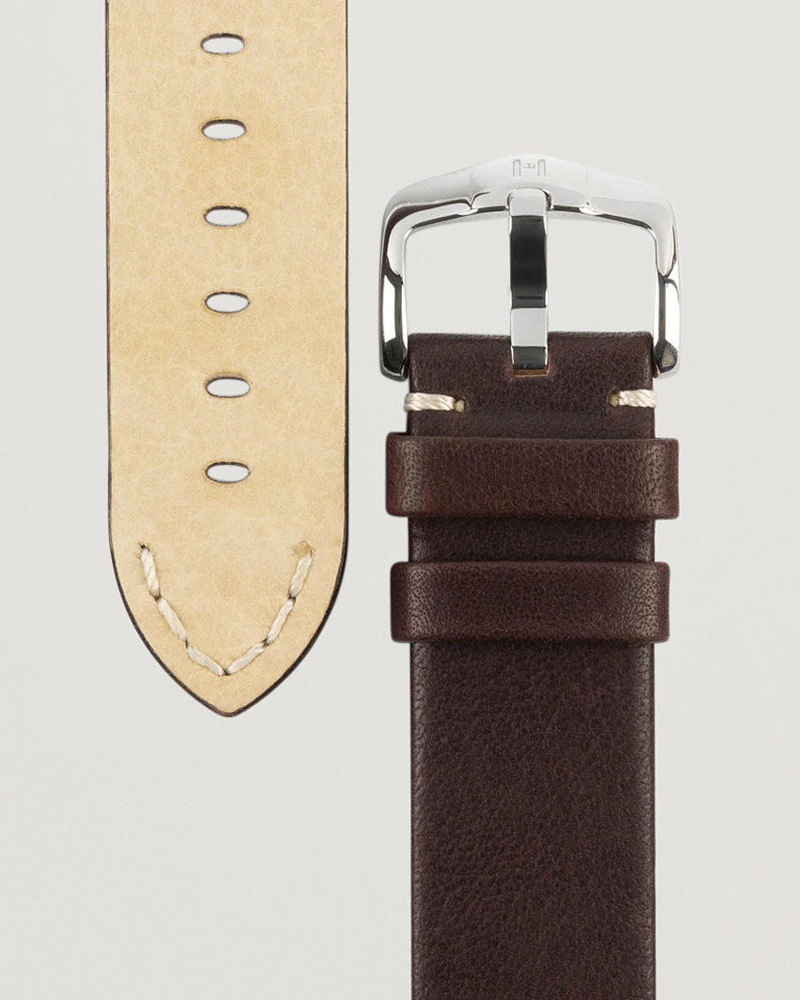 Herr | Klockarmband | HIRSCH | Ranger Retro Leather Watch Strap Brown