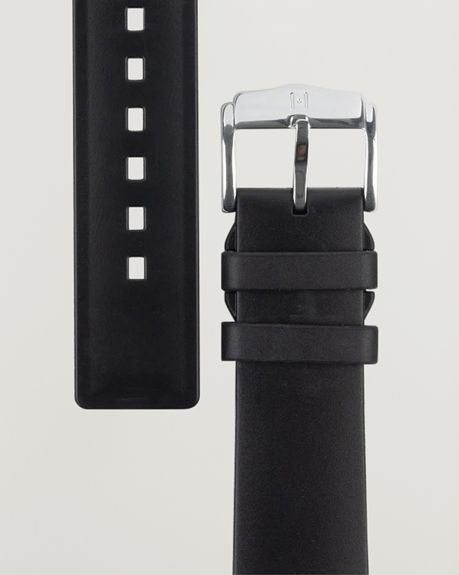 Herr |  |  | HIRSCH Pure Natural Rubber Watch Strap Black