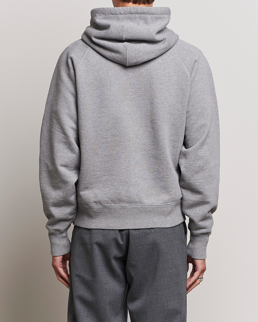 Herr | Tröjor | AMI | Heart Logo Hoodie Heather Grey