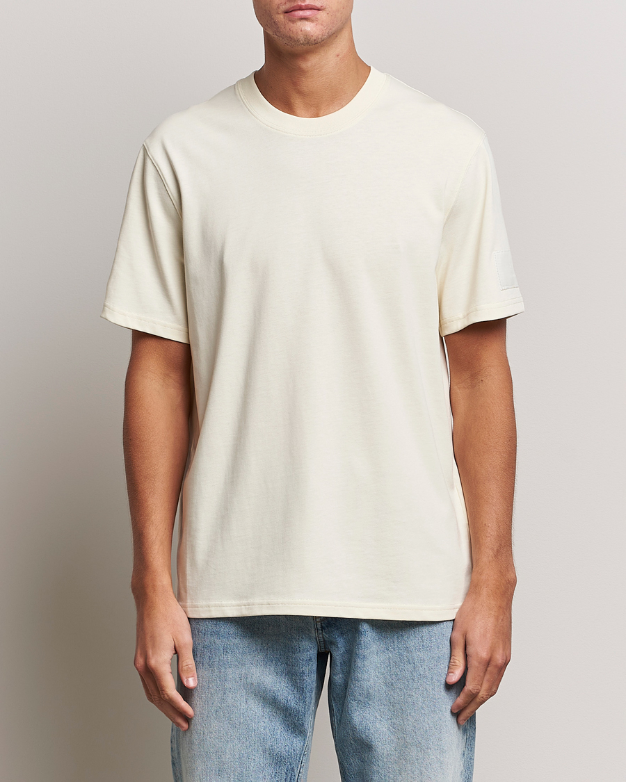 Herr | T-Shirts | AMI | Fade Out Crew Neck T-Shirt Ivory