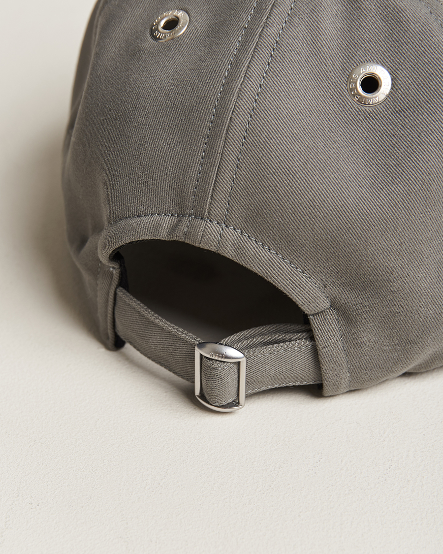 Herr | AMI Heart Logo Cap Mineral Grey | AMI | Heart Logo Cap Mineral Grey