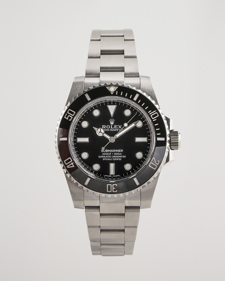 Herr | Rolex Pre-Owned Submariner 114060 Oyster Perpetual Steel Black | Rolex Pre-Owned | Submariner 114060 Oyster Perpetual Steel Black