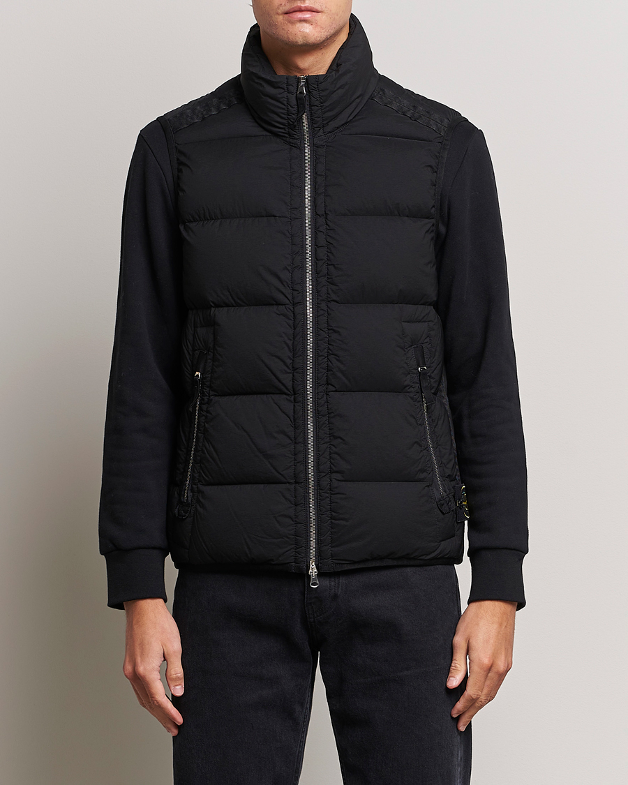 Herr | Jackor | Stone Island | Nylon Down-TC Vest Black
