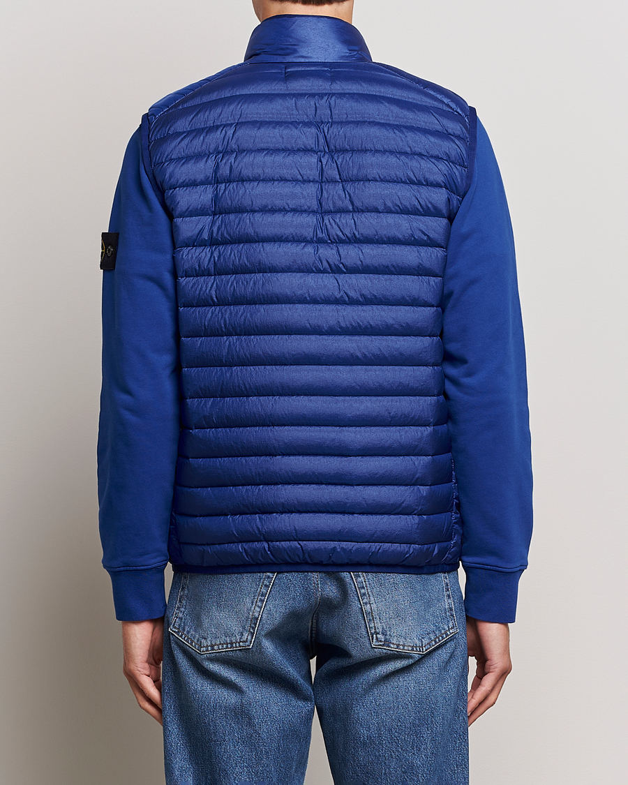 Herr | Jackor | Stone Island | Recycled Nylon Down-TC Vest Bright Blue