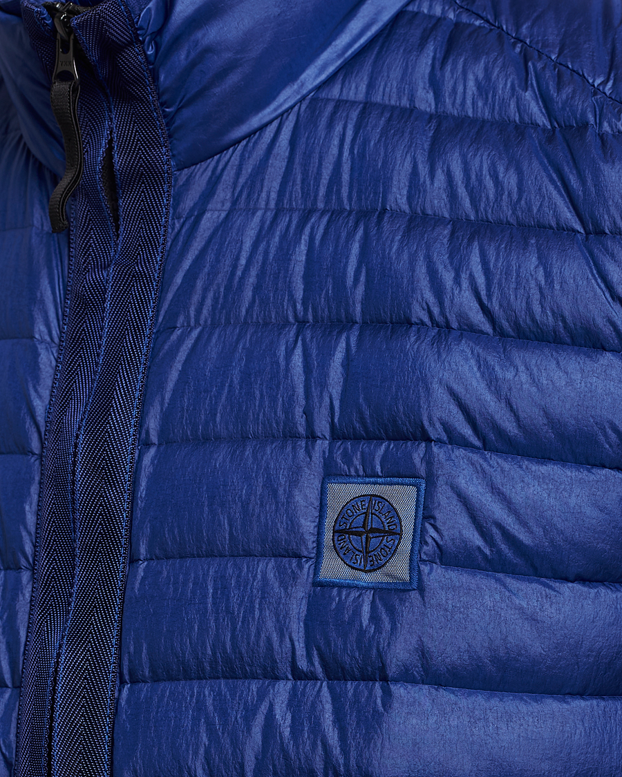 Herr | Jackor | Stone Island | Recycled Nylon Down-TC Vest Bright Blue