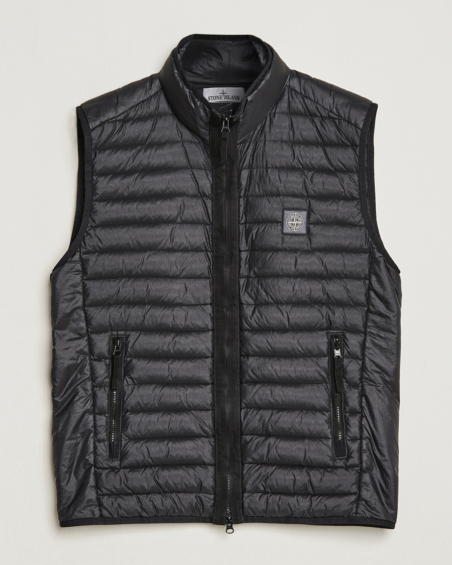 Herr | Jackor | Stone Island | Recycled Nylon Down-TC Vest Black