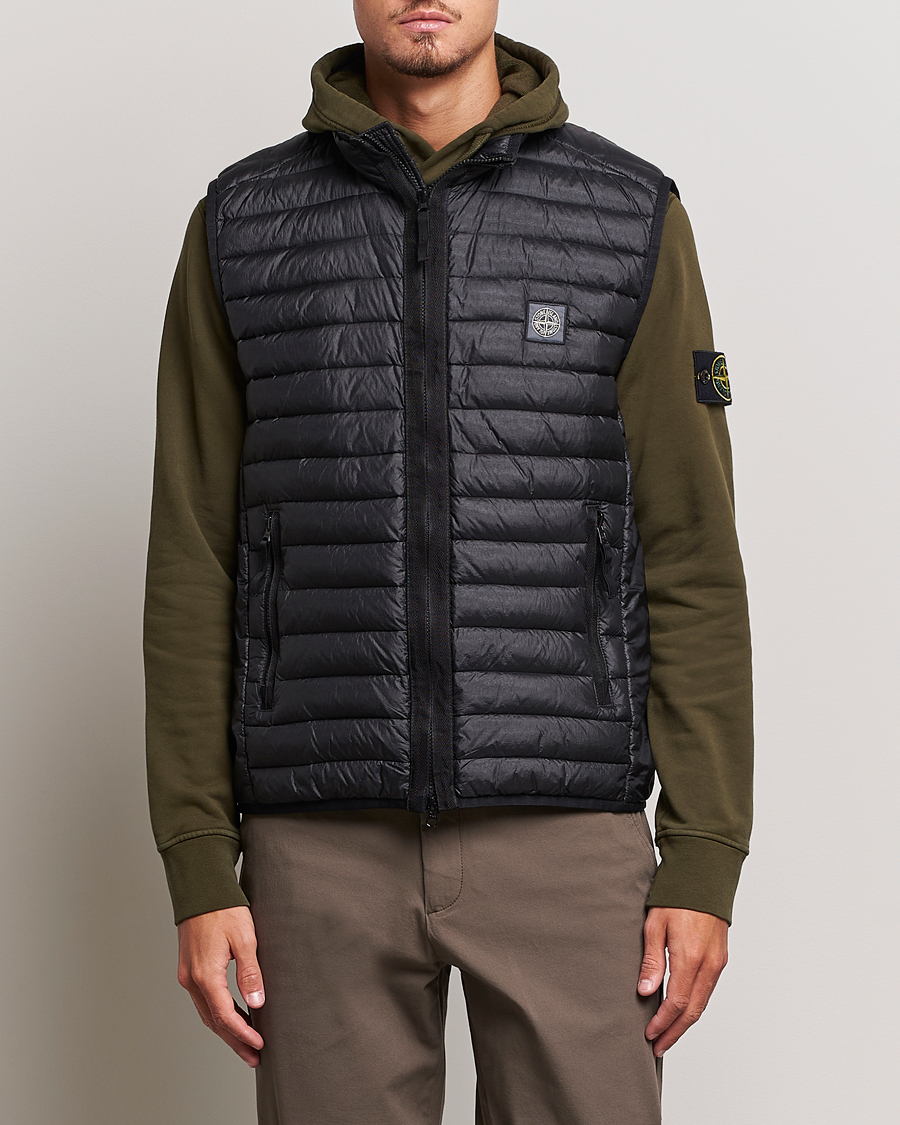 Herr | Jackor | Stone Island | Recycled Nylon Down-TC Vest Black