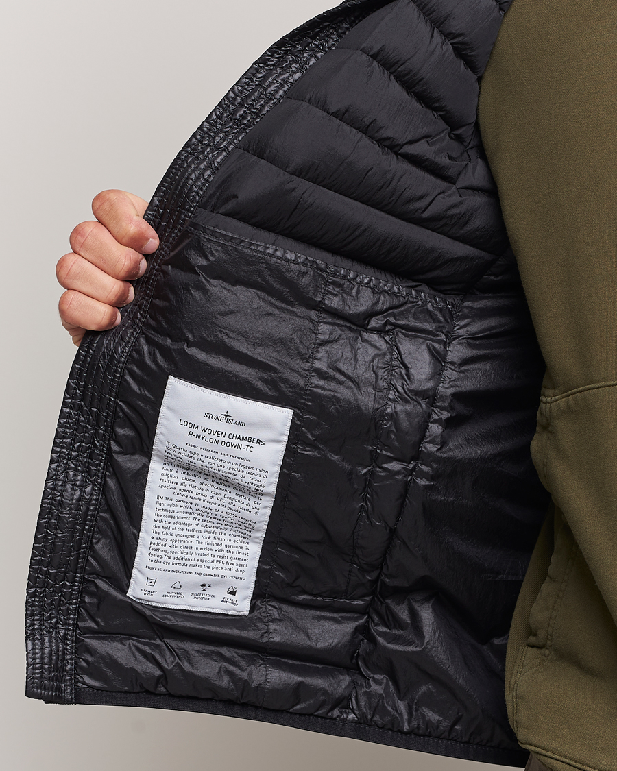 Herr | Jackor | Stone Island | Recycled Nylon Down-TC Vest Black
