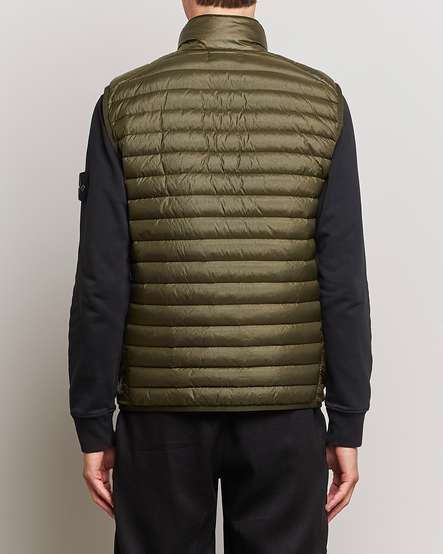 Herr | Jackor | Stone Island | Recycled Nylon Down-TC Vest Olive